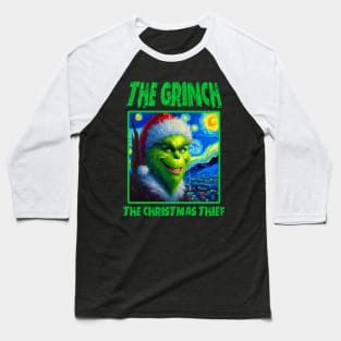 The Grinch in strarry night Baseball T-Shirt